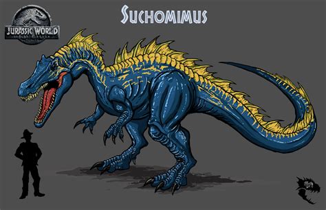 Jurassic World Suchomimus by WretchedSpawn2012 on DeviantArt