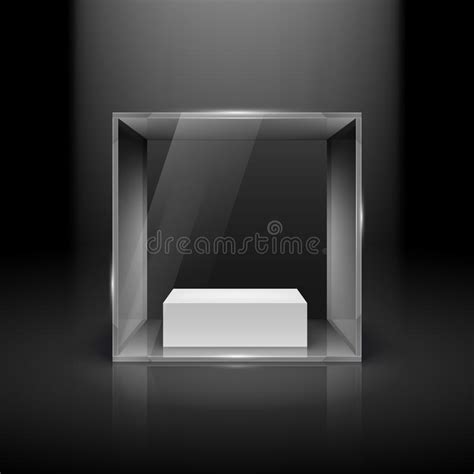 Glass Showcase Stock Vector Illustration Of Exhibit 78894658