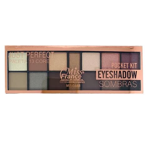 Paleta De Sombras Just Perfect Miss France Fornecedor De Make