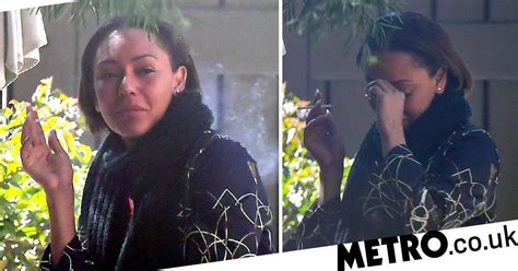 Mel B Cries During Smoke Break Amid Lawsuit Drama With Former Nanny