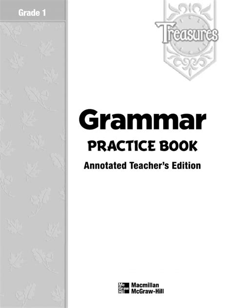 Grammar Practice Book Annotated Version Pdf