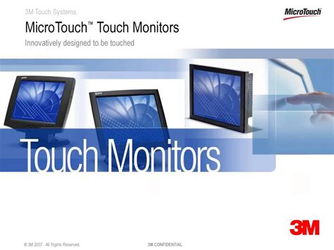 MicroTouch™ Products Overview - ppt download