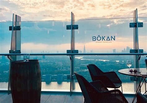 Bokan Rooftop Bar And Restaurant Canary Wharf Life