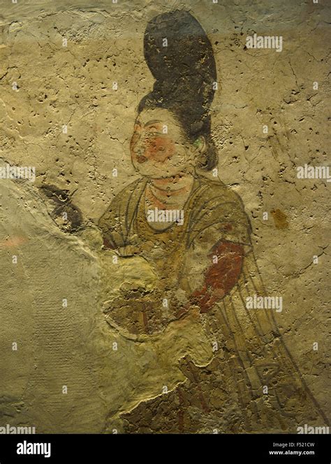 Murales De La Tumba De La Dinast A Tang Museo De Shanxi En Xi An