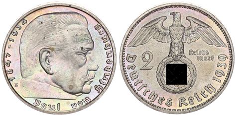 Drittes Reich Deutschland Mark E Reich Reichsmark Paul