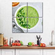 Green Gazpacho Soup Wall Art | Photography