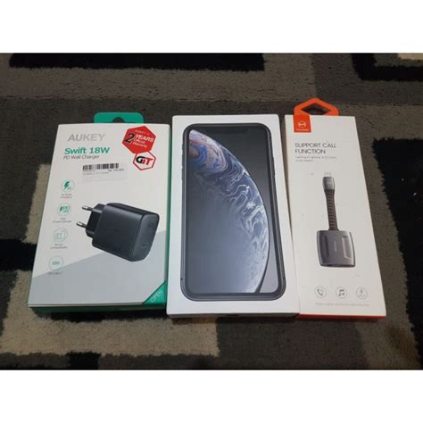 Jual Iphone Xr 64gb Ex Ibox Second Shopee Indonesia