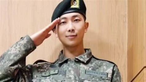 Bts Rm Transfers To Th Infantry Division Post Graduation Ceremony