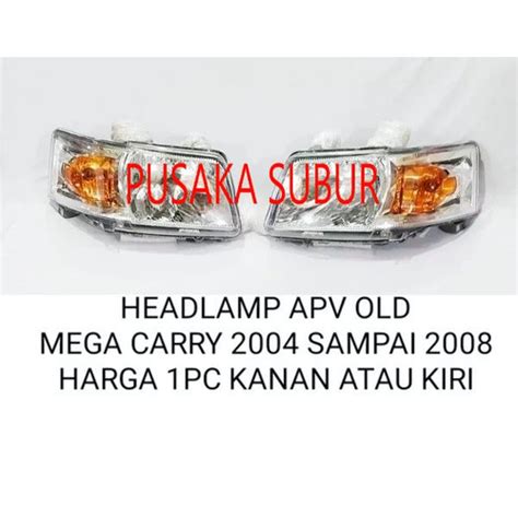 Jual Headlamp Apv Old Mega Carry Head Lamp Apv