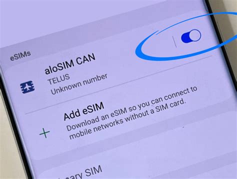 How to activate eSIM on your Samsung | aloSIM