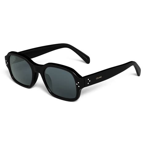 Céline - Black Frame 49 Sunglasses in Acetate - Black - Sunglasses ...