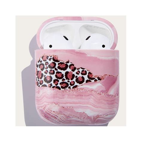 Pink Marble Airpod Case Leopard Airpod Case Soft Marble Etsy