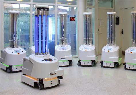 Virus Killing UVD Robots Can Autonomously Disinfect A Room In 10 Minutes