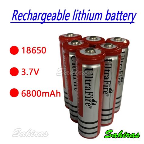 Baterai Ultrafire Lithium Battery V Volt Batre Batere Ultra