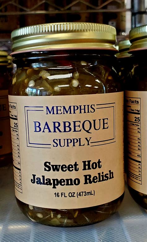 Sweet Hot Jalapeno Relish Mbbqsupply