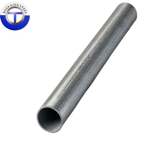 Factory Rate ASTM A DN DN Hot Dipped Galvanized Round Steel Tube ERW SSAW Gi Pipe