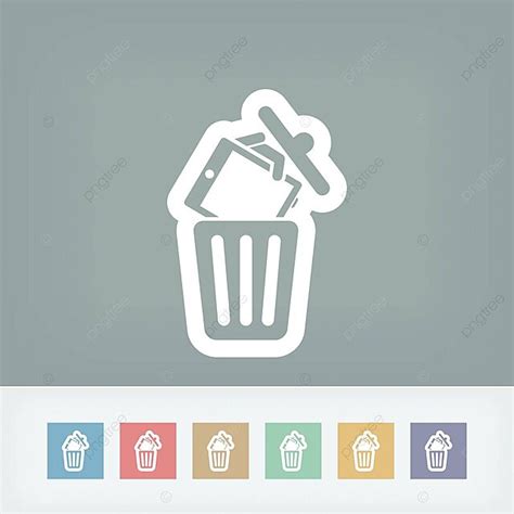 membuang sampah perangkat  daur ulang  vektor sampah