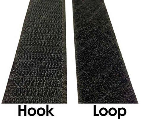 Velcro Brand 2 Inch Wide Black Hook And Loop Set SEW ON TYPE 4