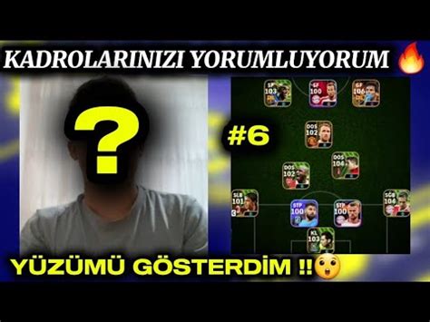 KADROLARINIZI YORUMLUYORUM 6 YÜZÜMÜ GÖSTERDİM 2000 ABONEYE ÖZEL