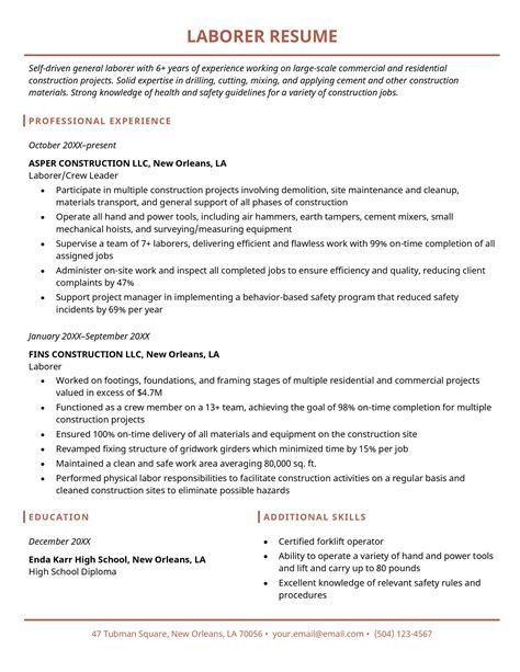 Resume For Assembler Sample And 12 Skills To List