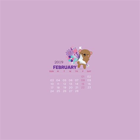 Aesthetic February Calendar Wallpaper - Choose from hundreds of free ...