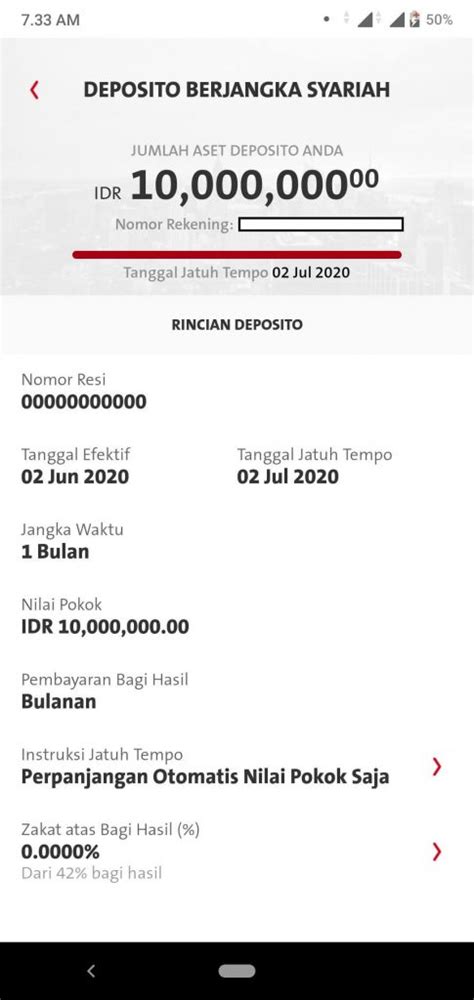 Pengalaman Deposito OCBC NISP Syariah Online Rp 10 Juta