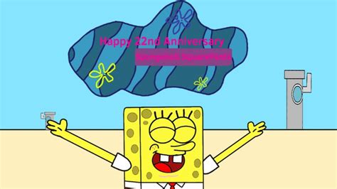 Happy 22nd Anniversary Spongebob By Masterbecrownart On Deviantart