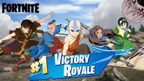 Avatar The Last Airbender Collab Fortnite Battle Royale Youtube