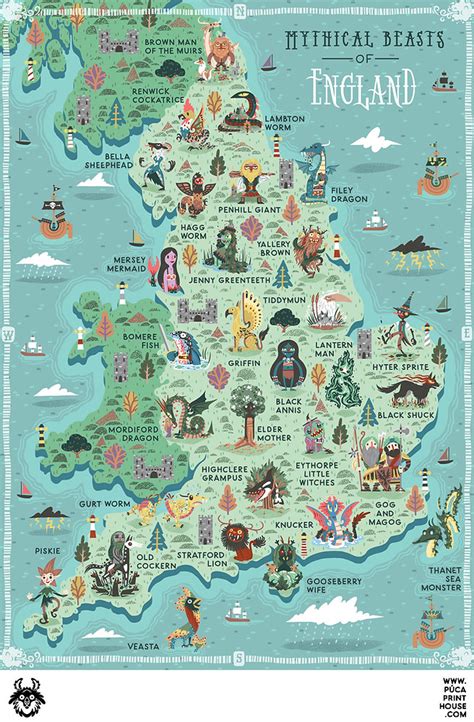 Mythical Beasts of England