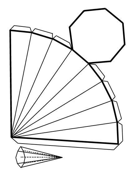 Recortables de figuras geométricas Dibujos para cortar y colorear