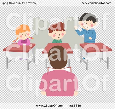 Kids Teacher Class Self Introduction Illustration by BNP Design Studio #1666349