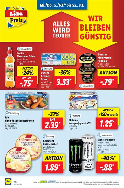 Lidl Aktueller Prospekt 03 01 08 01 2022 36 Jedewoche Rabatte De