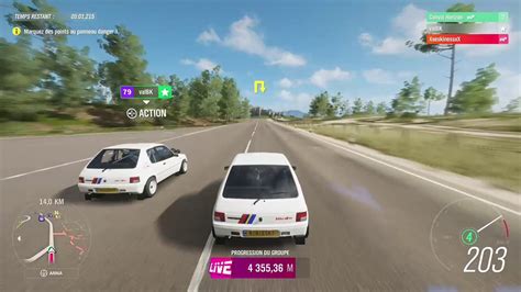 Forza Horizon 4 Balade En 205 Rallye YouTube