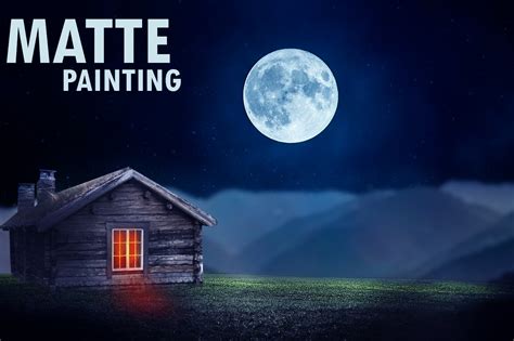 #Photoshop Tutorial : #Matte Painting processing - Easy Matte Painting ...