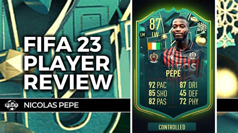 87 WINTER WILDCARDS NICOLAS PEPE PLAYER REVIEW FIFA 23 ULTIMATE TEAM