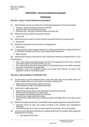 Sitxwhs 004 Assessment 1 Short Answer V1 0 STRATHFIELD COLLEGE