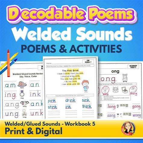 Welded And Glued Sound Decodable Readers Poems Made By Teachers