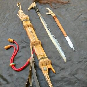 Mandau Dayak Weapons Of The Kalimantan Tribe Etsy