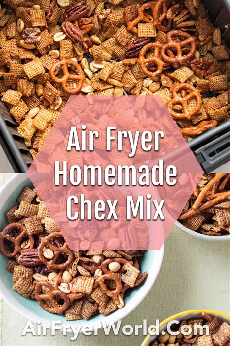 Air Fryer Snack Mix Chex Mix Party Mix Nuts N Bolts Air Fryer World