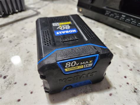 Kobalt Kb 2580 06 80v Max 2 5ah Lithium Ion Battery 841821054748 Ebay