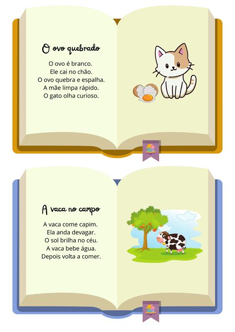Texto Para Ensinar A Ler - Textos pequenininhos para ensinar a ler e escrever na prática - Educador