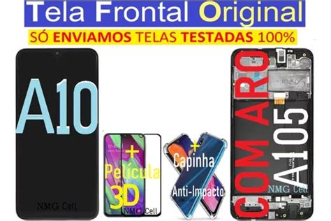 Tela Frontal Original A A Aro Capinha Pelic D Cola