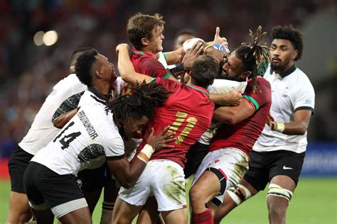 Rugby World Cup Fiji To Play England In Quarter Final Despite Portugal