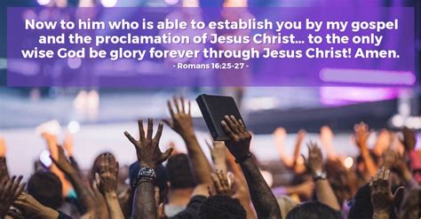 Romans 1625 27 — Verse Of The Day For 12282007