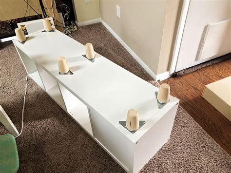 How To IKEA Hack Kallax Series With Legheads Furniture Legs