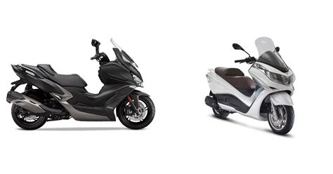 Motorrad Vergleich Kymco Xciting S I Abs Vs Piaggio X I