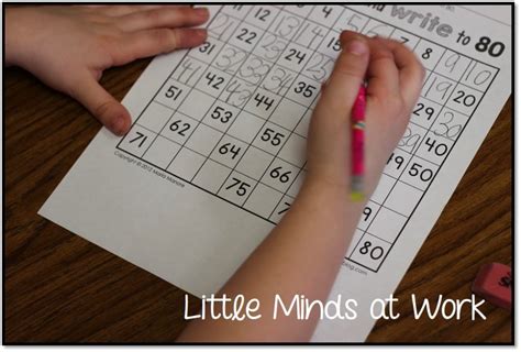 Counting And Writing To 100 Little Minds At Work