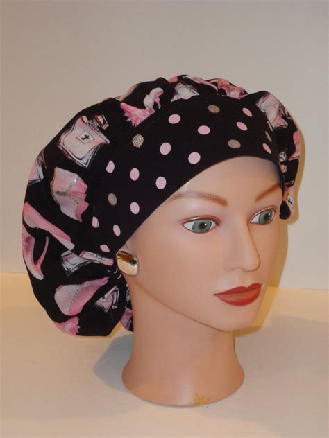 The Perfect Sized Bouffant Scrub Hat Sparkling Etsy Bouffant