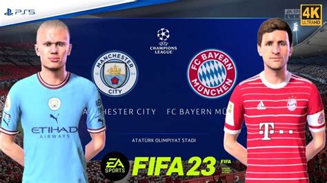 FIFA 23 PS5 Man City Vs Bayern Munich UEFA Champions League 1 8