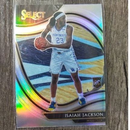 2021 22 Chronicles Draft Picks 溜馬隊 Isaiah Jackson RC 銀色閃亮平行卡 蝦皮購物